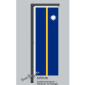 Hochformats Fahne Nauru