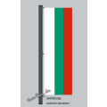 Hochformats Fahne Bulgarien