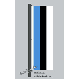 Hochformats Fahne Estland