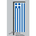 Hochformats Fahne Griechenland