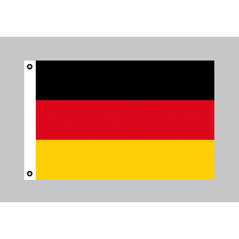 Deutschland Flagge - 150 x 250 cm groß - MaxFlags 