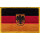 Patch zum Aufbügeln oder Aufnähen Deutschland mit Bundesadler - Groß