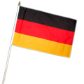 Stock-Flagge 30 x 45 : Deutschland