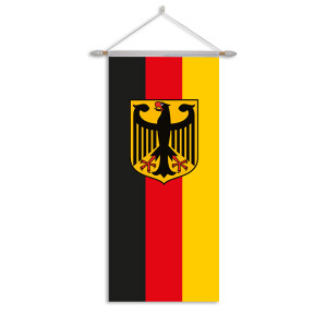 Banner Komplett-Set : Deutschland mit Adler 90x200