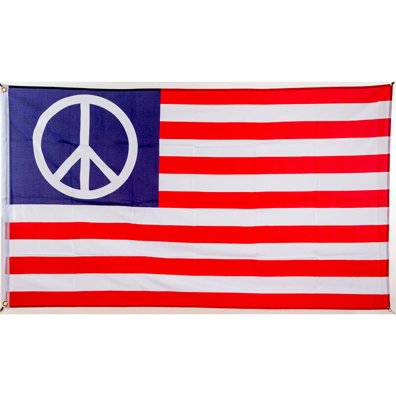 AZ FLAG Flagge Frieden IN DER Welt MIT Karte 90x60cm - Peace Fahne