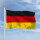 Premiumfahne Deutschland 45x30 cm Strick-/ Schlaufe