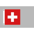 Flagge 120x120 : Schweiz Quadratisch