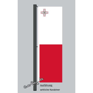Hochformats Fahne Malta