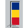 Hochformats Fahne Rumänien