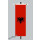 Banner Fahne Albanien 80x200 cm ohne Ringbandsicherung