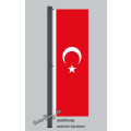 Hochformats Fahne Türkei