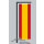 Hochformats Fahne Spanien ohne Wappen