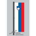 Hochformats Fahne Slowenien