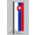 Hochformats Fahne Slowakei