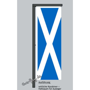 Hochformats Fahne Schottland