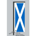 Hochformats Fahne Schottland
