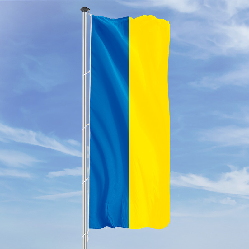 Hochformats Fahne Ukraine, 59,00 €