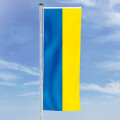 Hochformats Fahne Ukraine