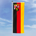 Hochformats Fahne Rheinland-Pfalz