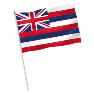 Fahne Flagge Hawaii 30 x 45 cm Bootsflagge Premiumqualität