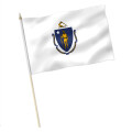 Stock-Flagge : Massachusetts / Premiumqualität