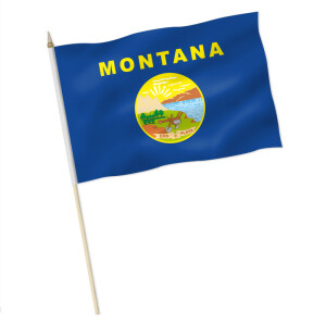 Stock-Flagge : Montana / Premiumqualität
