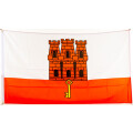 Flagge 90 x 150 : Gibraltar (GB)