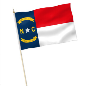 Stock-Flagge : North Carolina / Premiumqualität