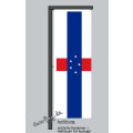 Hochformats Fahne Niederländische Antillen