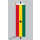 Banner Fahne Ghana 80x200 cm ohne Ringbandsicherung