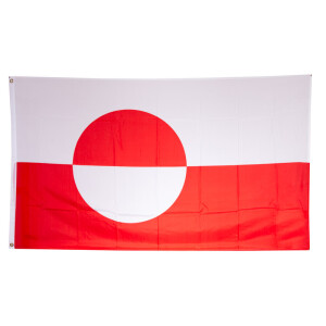 Flagge 90 x 150 : Grönland (DK)