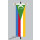 Banner Fahne Komoren 80x200 cm ohne Ringbandsicherung