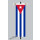 Banner Fahne Kuba 80x200 cm ohne Ringbandsicherung