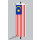 Banner Fahne Malaysia 80x200 cm ohne Ringbandsicherung