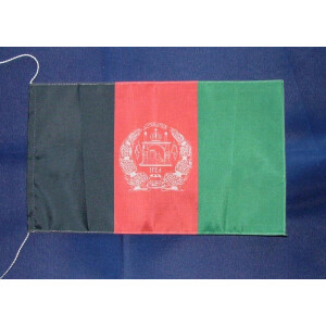 Tischflagge 15x25 : Afghanistan