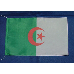 Tischflagge 15x25 : Algerien
