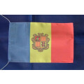 Tischflagge 15x25 : Andorra