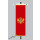 Banner Fahne Montenegro 80x200 cm ohne Ringbandsicherung