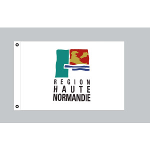 Flagge 90 x 150 : Region Haute Normandie (F)