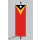 Banner Fahne Osttimor 80x200 cm ohne Ringbandsicherung