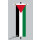 Banner Fahne Palästina 80x200 cm ohne Ringbandsicherung