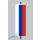Banner Fahne Russland 80x200 cm ohne Ringbandsicherung