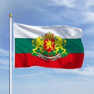 Premiumfahne Präsidentenflagge Bulgarien