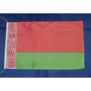 Tischflagge 15x25 : Weißrussland