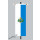 Banner Fahne San Marino mit Wappen 80x200 cm ohne Ringbandsicherung