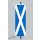 Banner Fahne Schottland 80x200 cm ohne Ringbandsicherung