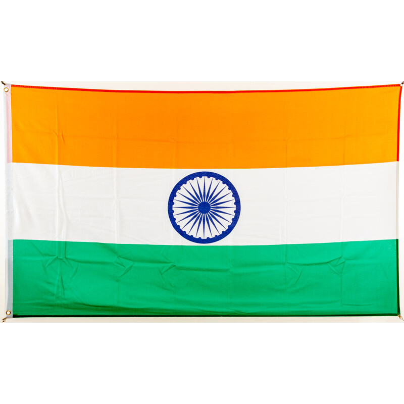 30 x 40 cm Fahnen Flagge Indien Bootsfahne Tischwimpel