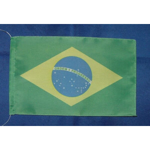 Tischflagge 15x25 : Brasilien