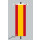 Banner Fahne Spanien ohne Wappen 150x600 cm ohne Ringbandsicherung