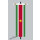Banner Fahne Suriname 80x200 cm ohne Ringbandsicherung